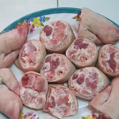 Móng giò cắt sẵn